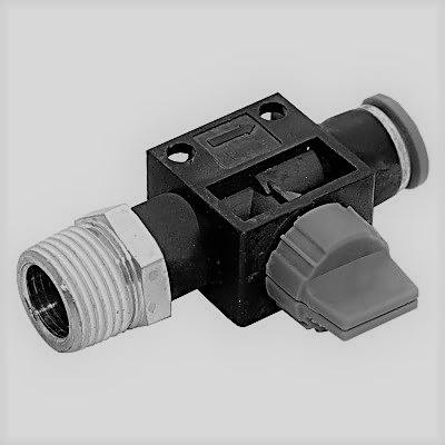 Фитинг с краном НVFS10-02